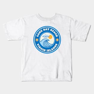 Cane Bay Beach St Croix Virgin Islands Kids T-Shirt